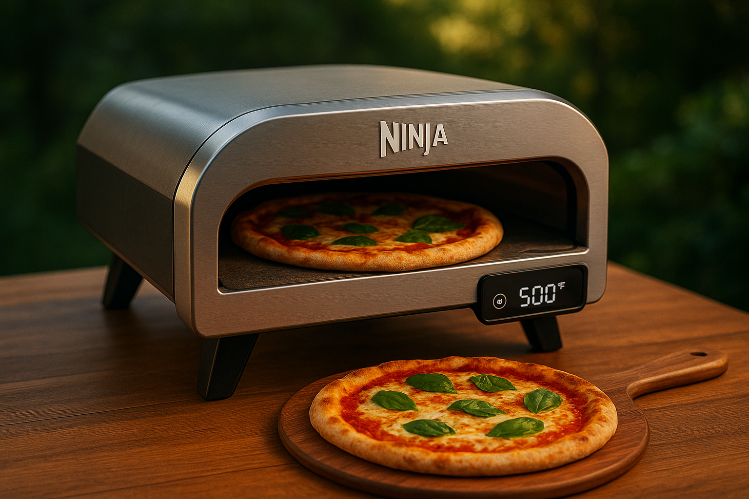 This $300 Ninja Pizza Oven Could Be the Easiest Upgrade for Summer Pizza Nights