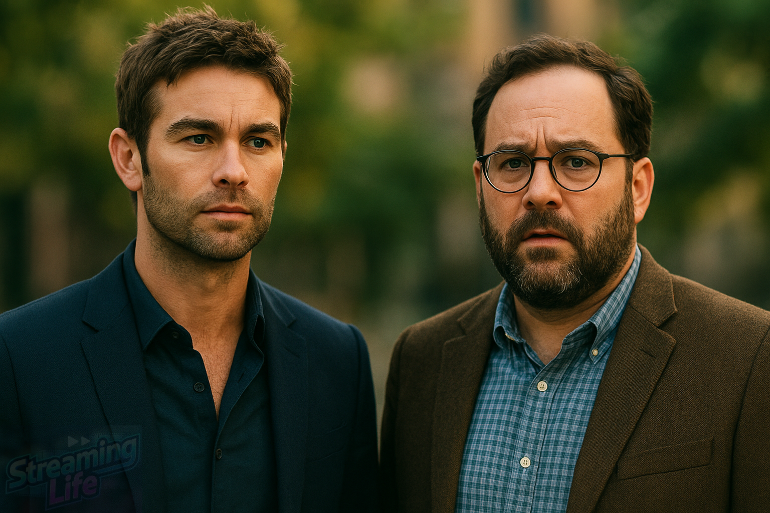 Chace Crawford and P.J. Byrne Reunite for Amazon Black Comedy We Were Once Men
