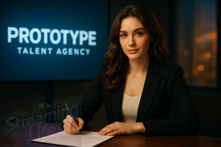 Stella Pecollo Signs With Prototype Talent Agency After You, Me & Tuscany Role
