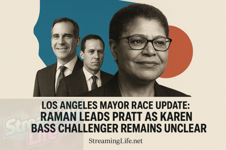 Los Angeles Mayor Race Update: Raman Leads Pratt as Karen Bass Challenger Remains Unclear
