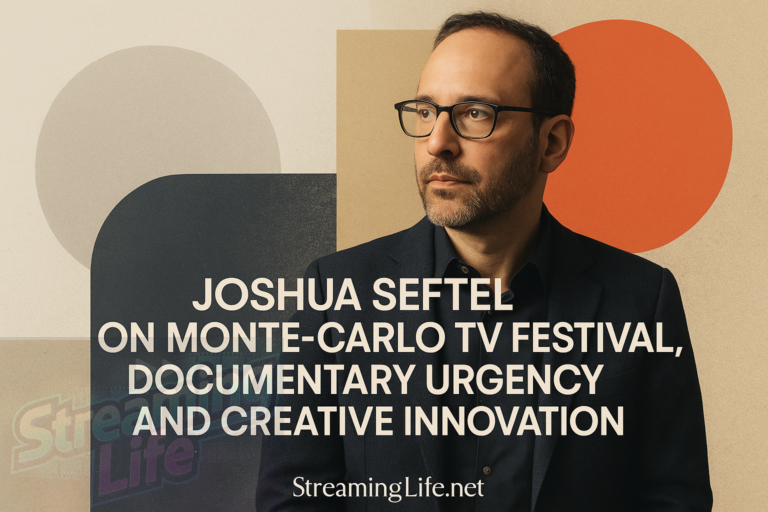 Joshua Seftel on Monte-Carlo TV Festival, Documentary Urgency and Creative Innovation