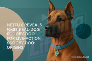 Netflix Reveals First Real-Dog Scooby-Doo for Live-Action Scooby Doo: Origins