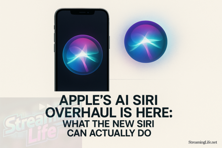 Apple’s AI Siri Overhaul Is Here: What the New Siri Can Actually Do
