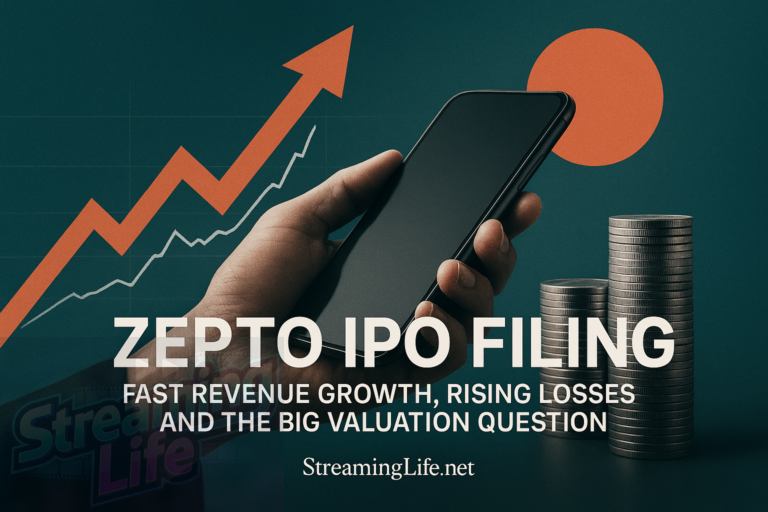 Zepto IPO Filing: Fast Revenue Growth, Rising Losses and the Big Valuation Question