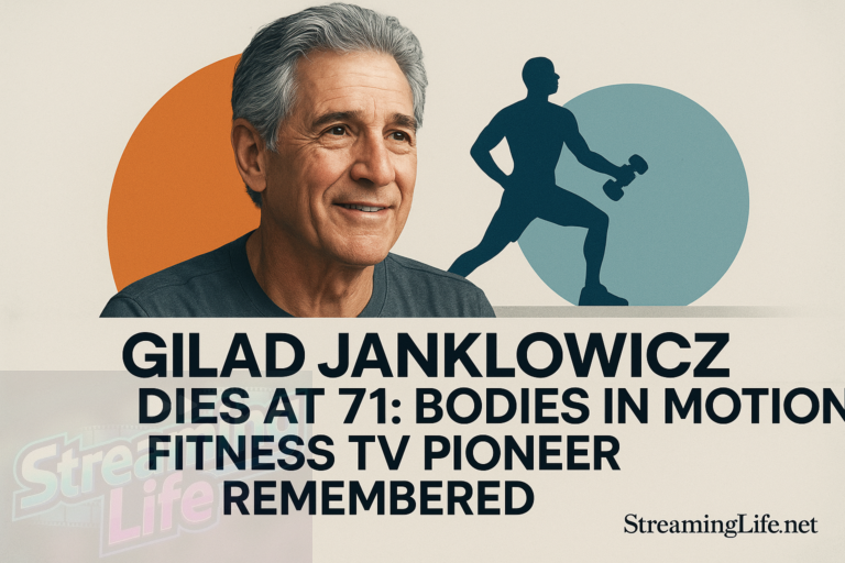Gilad Janklowicz Dies at 71: Bodies in Motion Fitness TV Pioneer Remembered