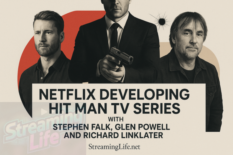 Netflix Developing Hit Man TV Series With Stephen Falk, Glen Powell and Richard Linklater