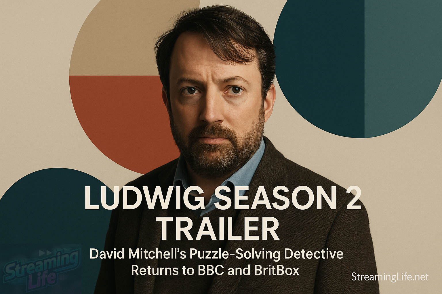 Ludwig Season 2 Trailer: David Mitchell’s Puzzle-Solving Detective Returns to BBC and BritBox