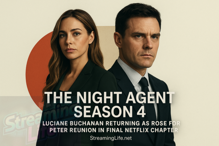The Night Agent Season 4: Luciane Buchanan Returning as Rose for Peter Reunion in Final Netflix Chapter