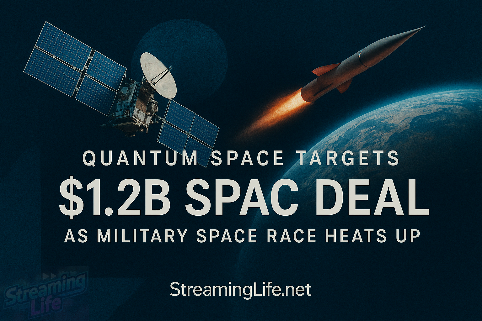 Quantum Space Targets $1.2B SPAC Deal as Military Space Race Heats Up