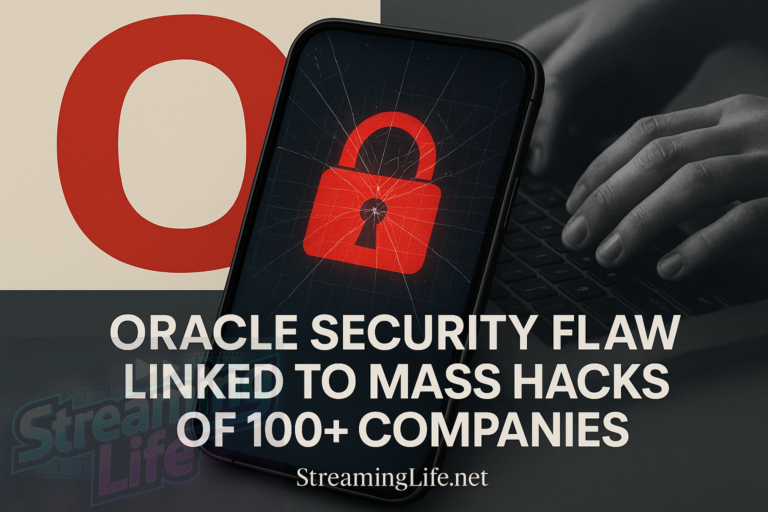 Oracle Security Flaw Linked to Mass Hacks of 100+ Companies
