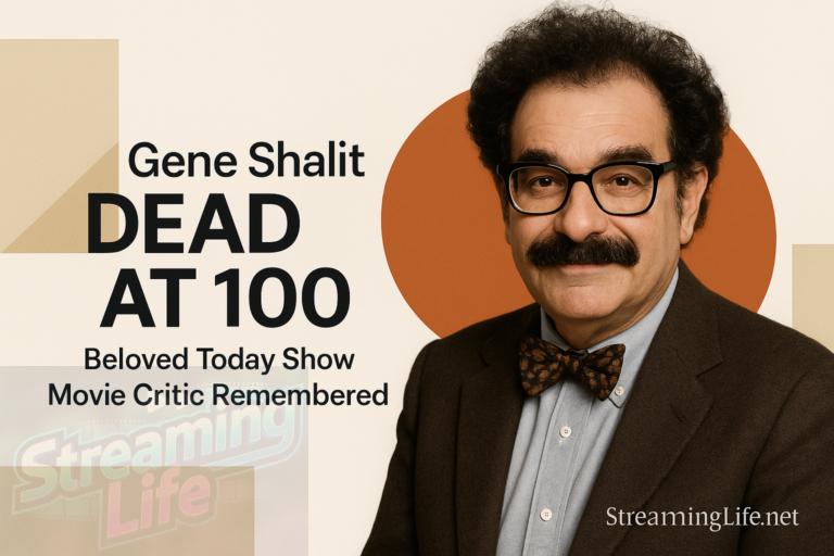 Gene Shalit Dead at 100: Beloved Today Show Movie Critic Remembered