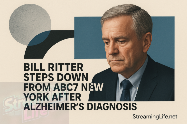 Bill Ritter Steps Down From ABC7 New York After Alzheimer’s Diagnosis