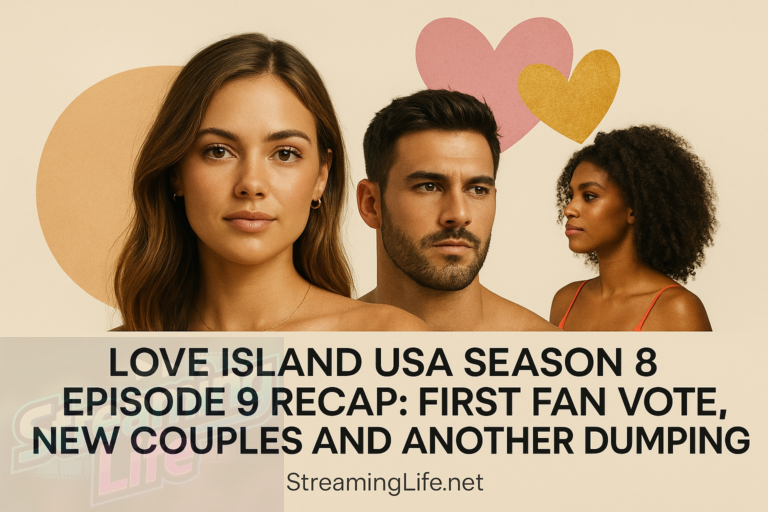 Love Island USA Season 8 Episode 9 Recap: First Fan Vote, New Couples and Another Dumping