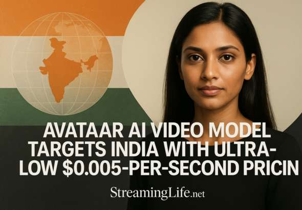 Avataar AI Video Model Targets India With Ultra-Low $0.005-Per-Second Pricing