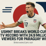 USMNT Breaks World Cup TV Record With 24.9 Million Viewers for Paraguay Win