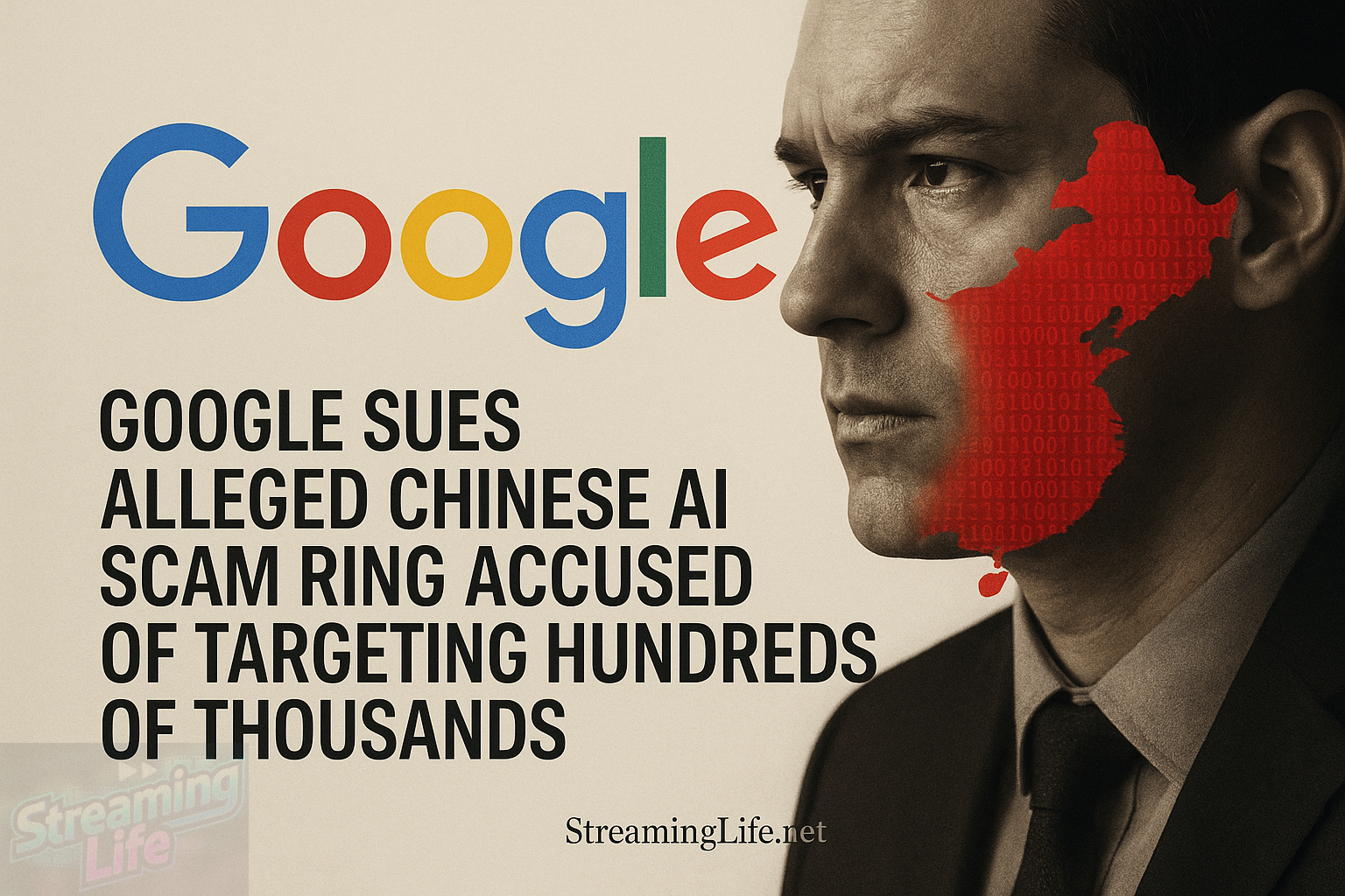 Google Sues Alleged Chinese AI Scam Ring Accused of Targeting Hundreds of Thousands