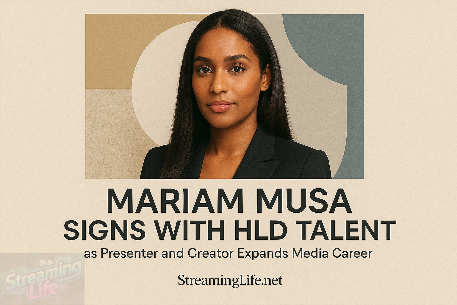 Mariam Musa Signs With HLD Talent as Presenter and Creator Expands Media Career
