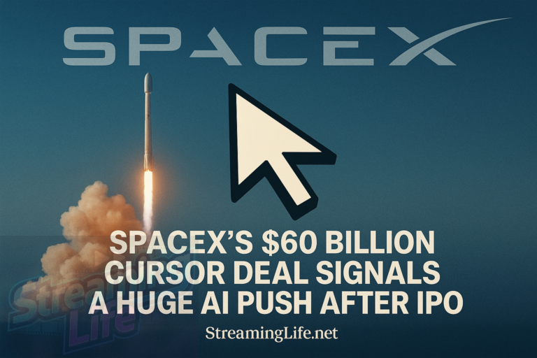 SpaceX’s $60 Billion Cursor Deal Signals a Huge AI Push After IPO