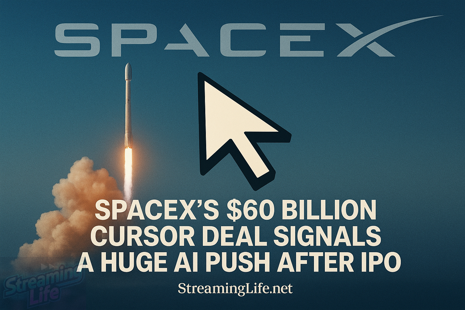 SpaceX’s $60 Billion Cursor Deal Signals a Huge AI Push After IPO