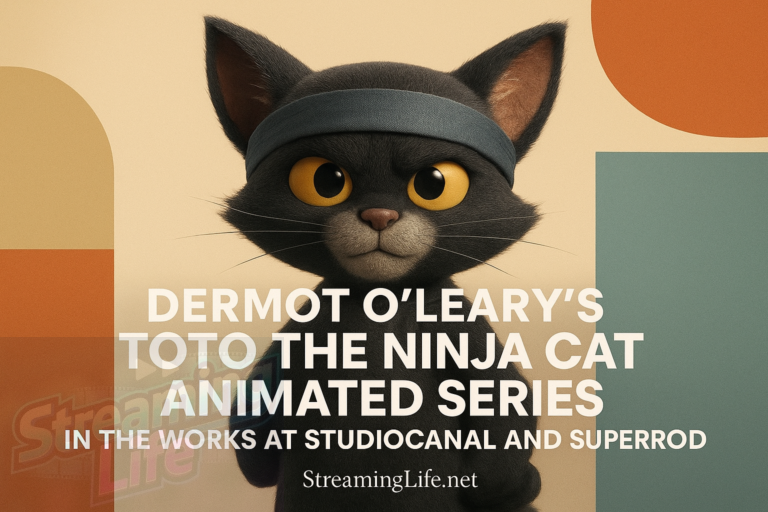 Dermot O’Leary’s Toto the Ninja Cat Animated Series in the Works at Studiocanal and Superprod