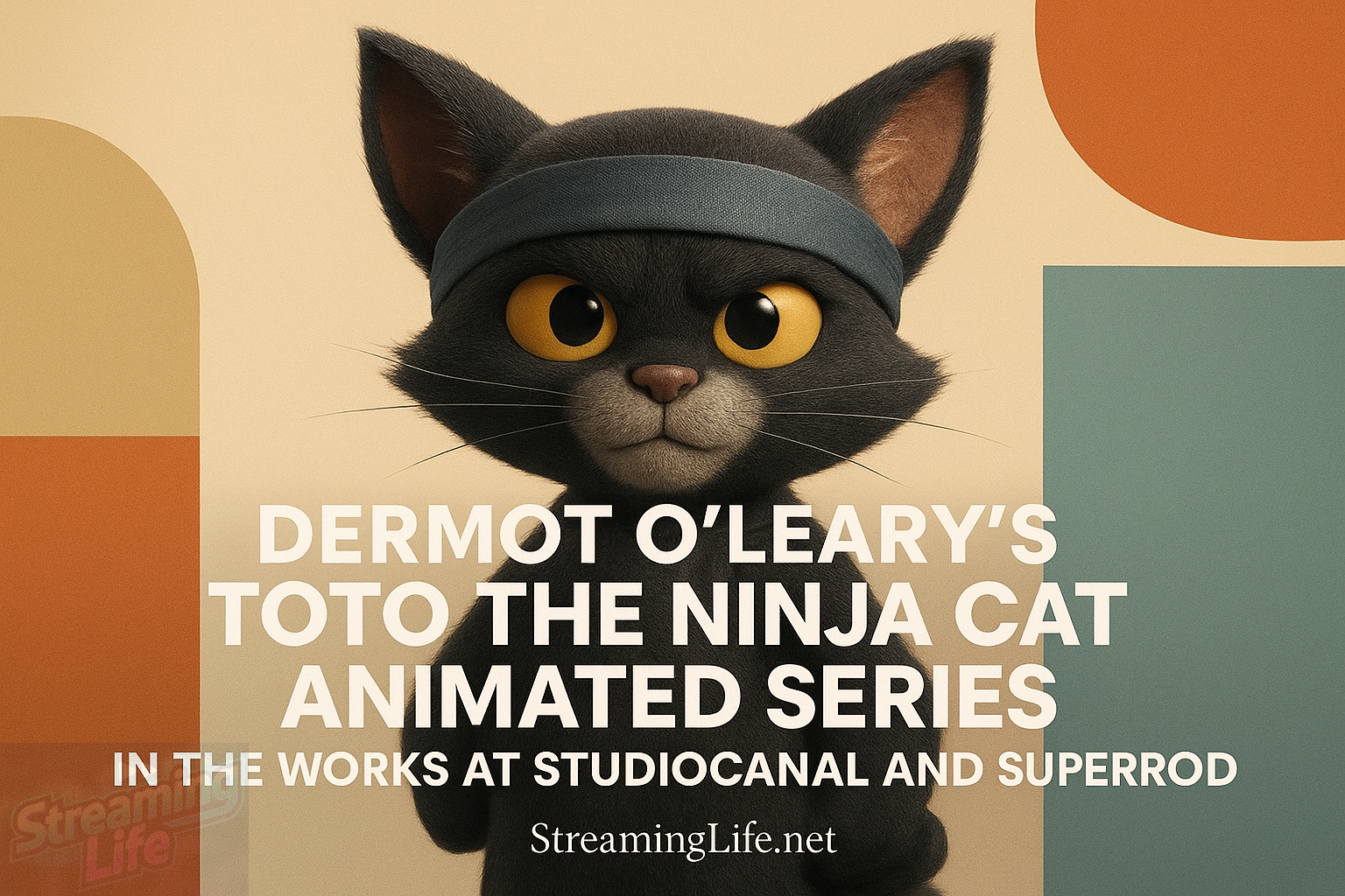 Dermot O’Leary’s Toto the Ninja Cat Animated Series in the Works at Studiocanal and Superprod