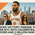 Knicks Victory Parade Takes Over NYC With Celebrities, Players and 2 Million Fans