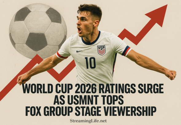 World Cup 2026 Ratings Surge as USMNT Tops Fox Group Stage Viewership