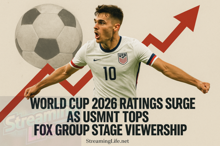 World Cup 2026 Ratings Surge as USMNT Tops Fox Group Stage Viewership