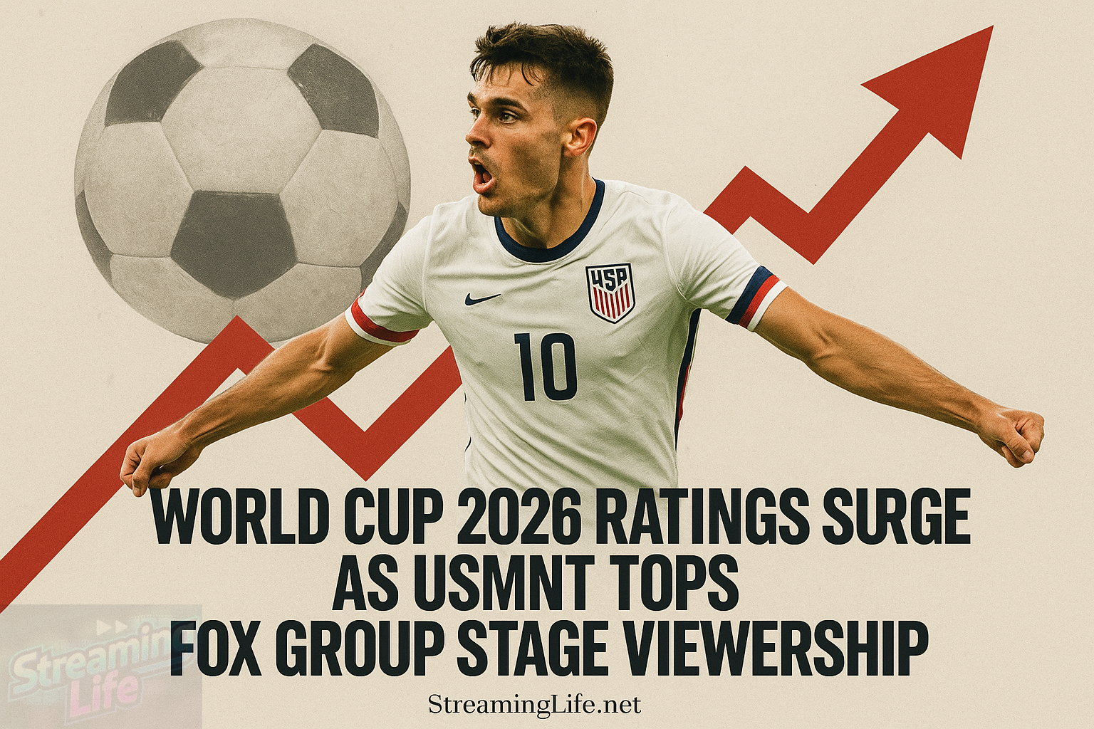 World Cup 2026 Ratings Surge as USMNT Tops Fox Group Stage Viewership