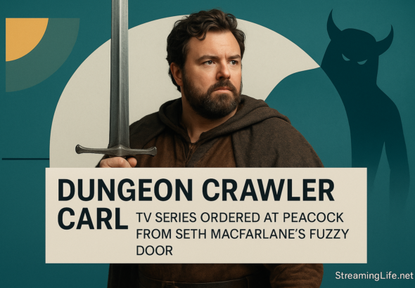 Dungeon Crawler Carl TV Series Ordered at Peacock From Seth MacFarlane’s Fuzzy Door