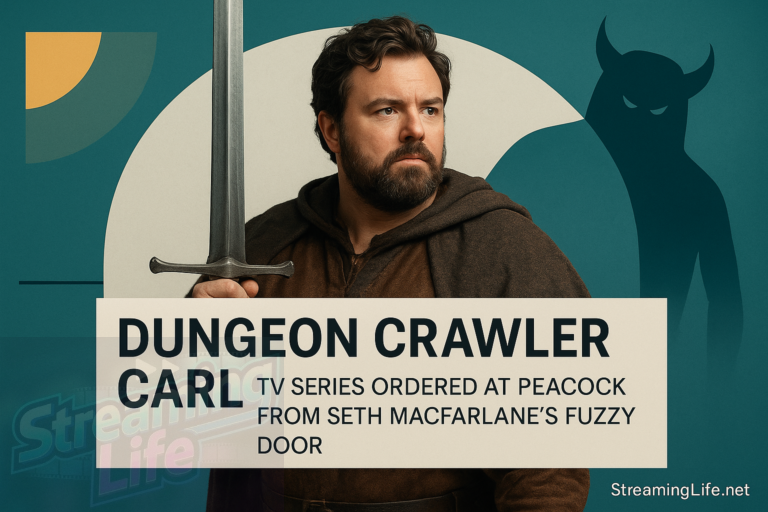 Dungeon Crawler Carl TV Series Ordered at Peacock From Seth MacFarlane’s Fuzzy Door