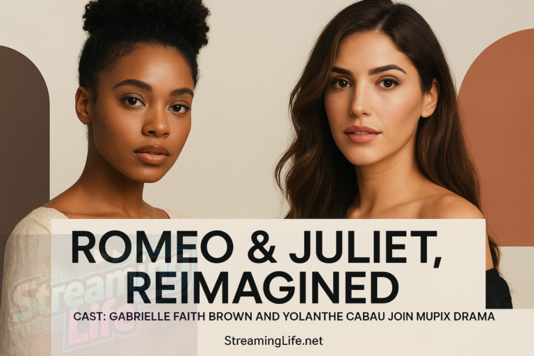 Romeo & Juliet, Reimagined Cast: Gabrielle Faith Brown and Yolanthe Cabau Join MuVpix Drama