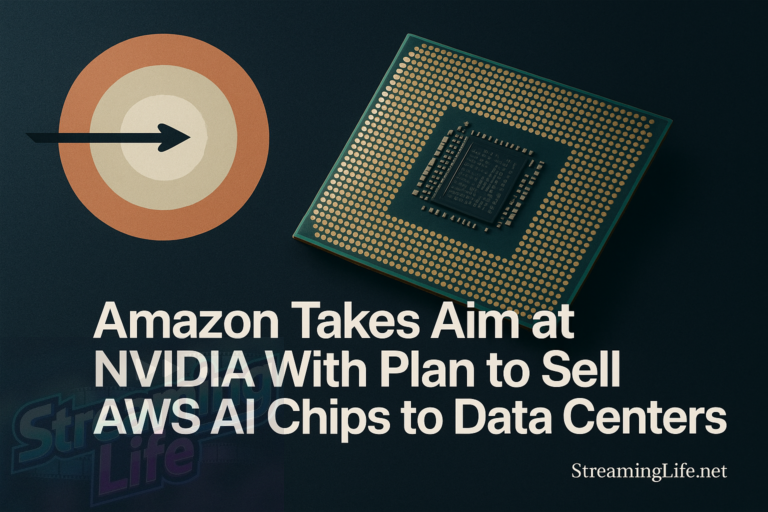 Amazon Takes Aim at Nvidia With Plan to Sell AWS AI Chips to Data Centers