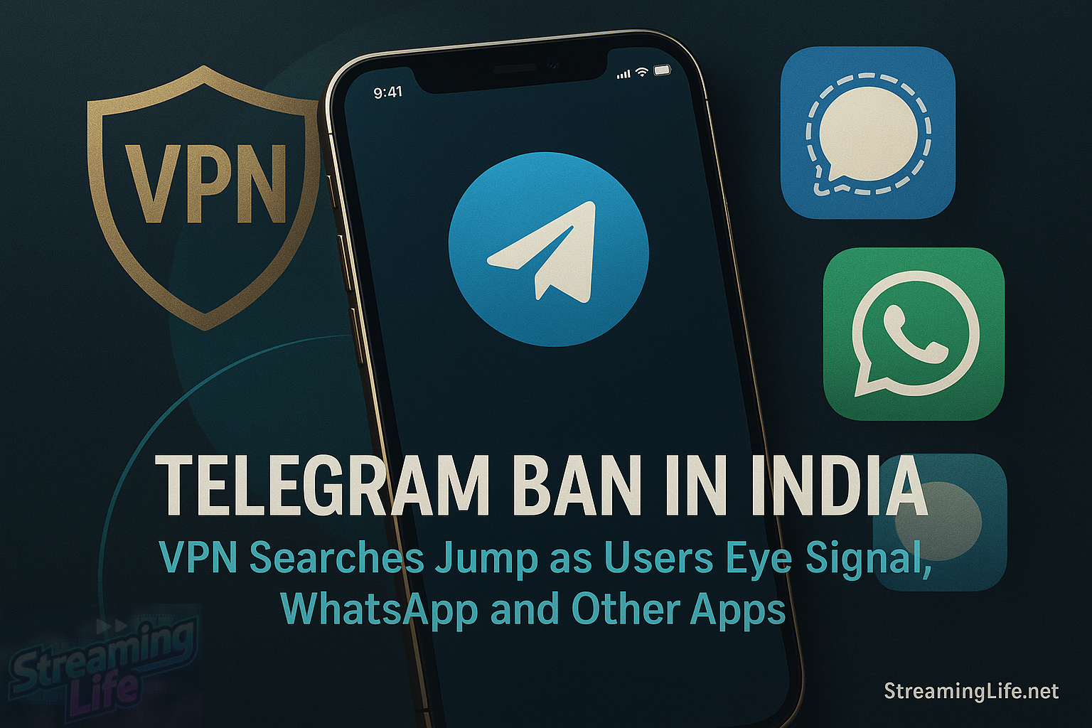 Telegram Ban in India: VPN Searches Jump as Users Eye Signal, WhatsApp and Other Apps