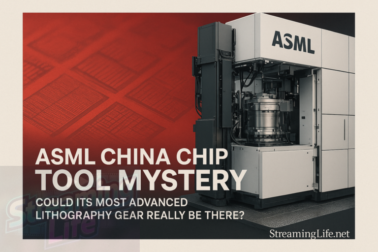 ASML China Chip Tool Mystery: Could Its Most Advanced Lithography Gear Really Be There?