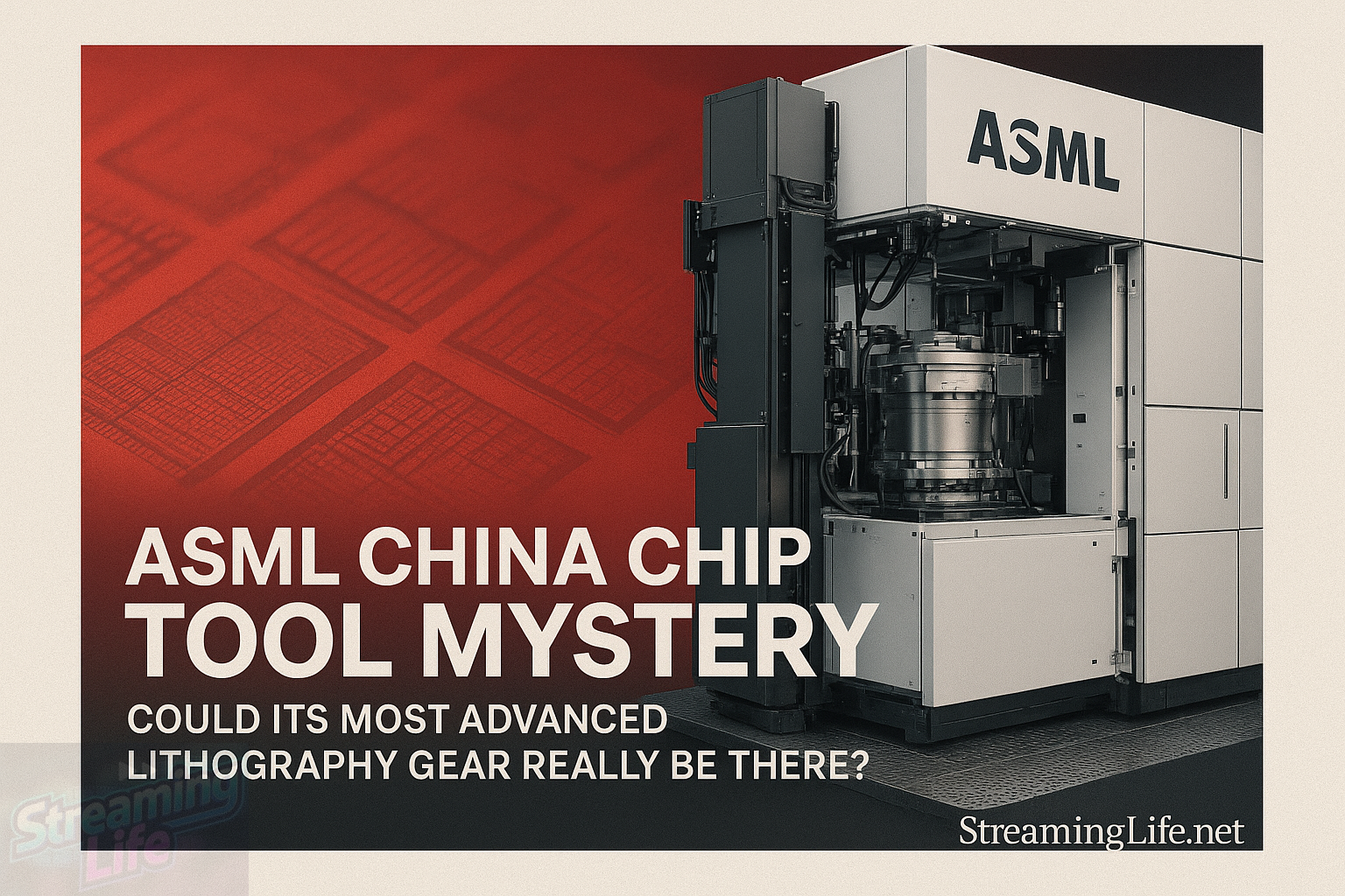 ASML China Chip Tool Mystery: Could Its Most Advanced Lithography Gear Really Be There?