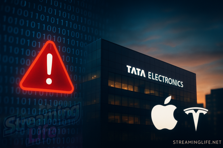 Tata Electronics Confirms Data Breach as Apple and Tesla Supplier Grows Global Footprint