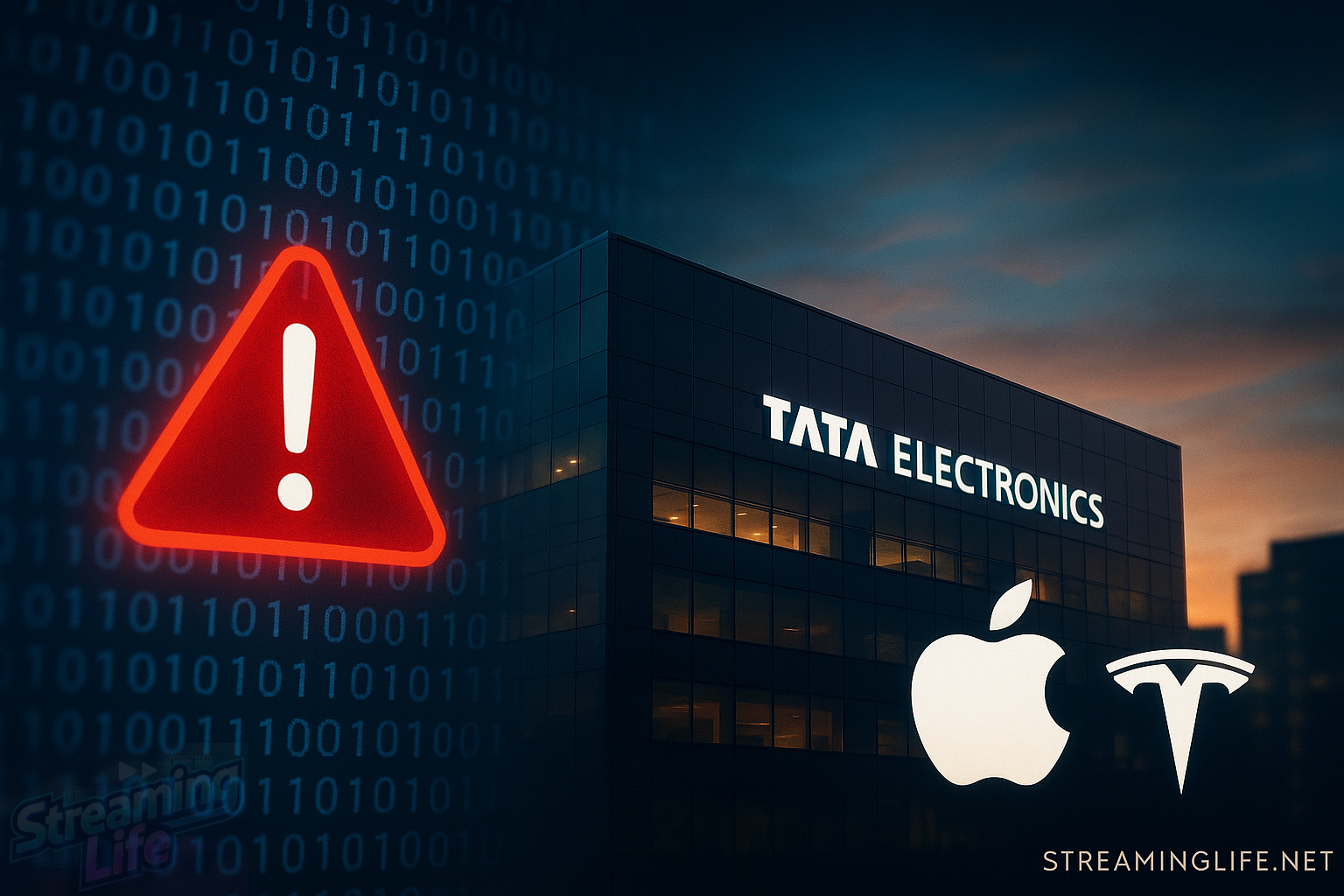 Tata Electronics Confirms Data Breach as Apple and Tesla Supplier Grows Global Footprint