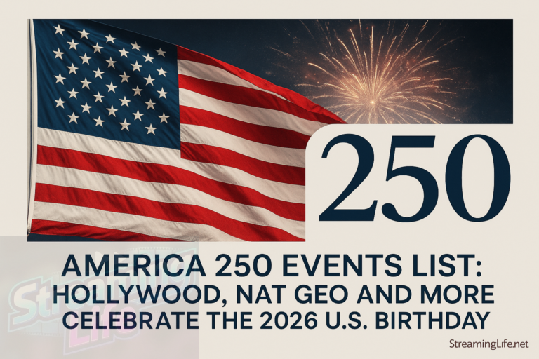 America 250 Events List: Hollywood, Nat Geo and More Celebrate the 2026 U.S. Birthday