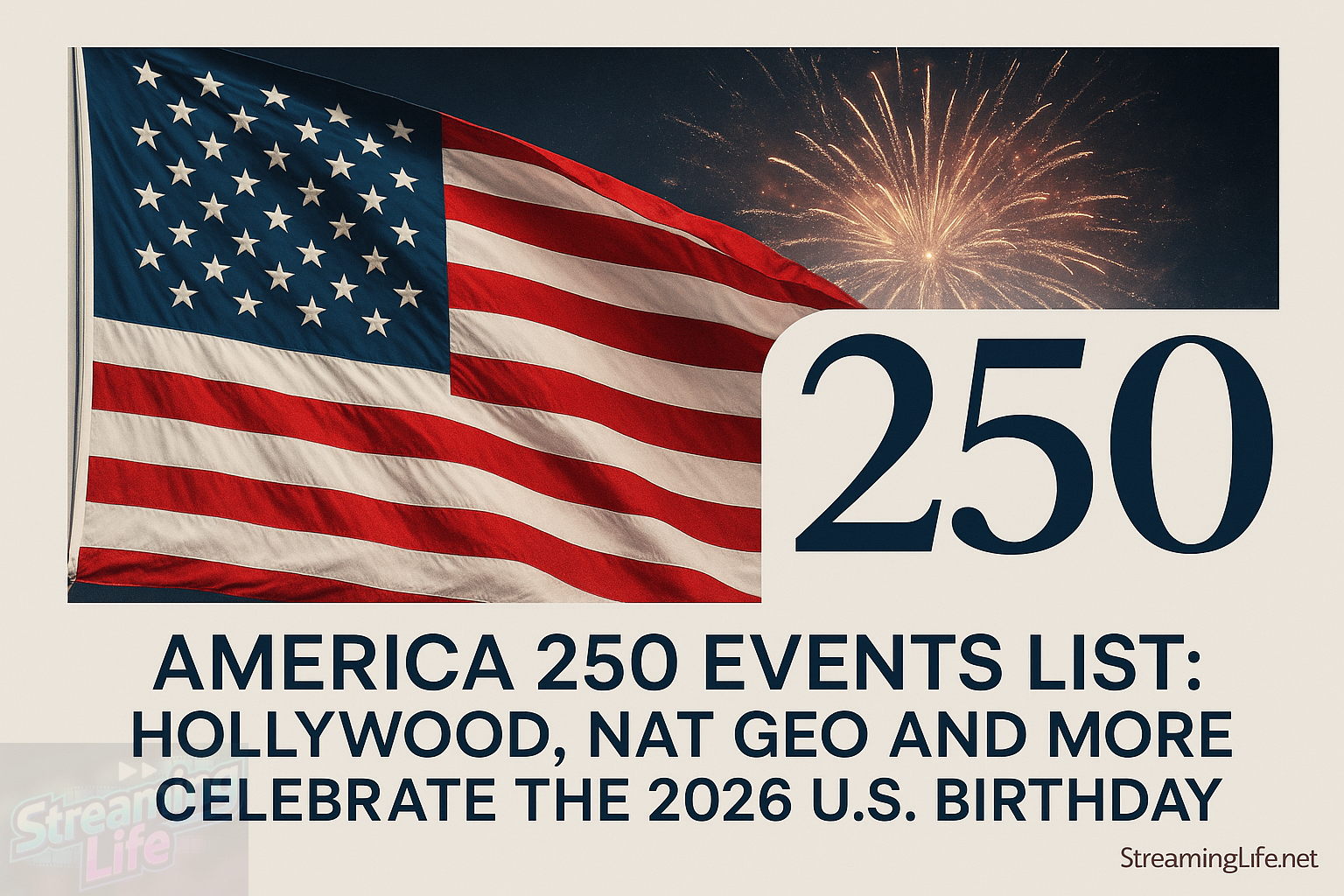 America 250 Events List: Hollywood, Nat Geo and More Celebrate the 2026 U.S. Birthday