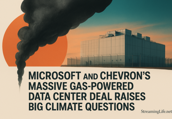 Microsoft and Chevron’s Massive Gas-Powered Data Center Deal Raises Big Climate Questions