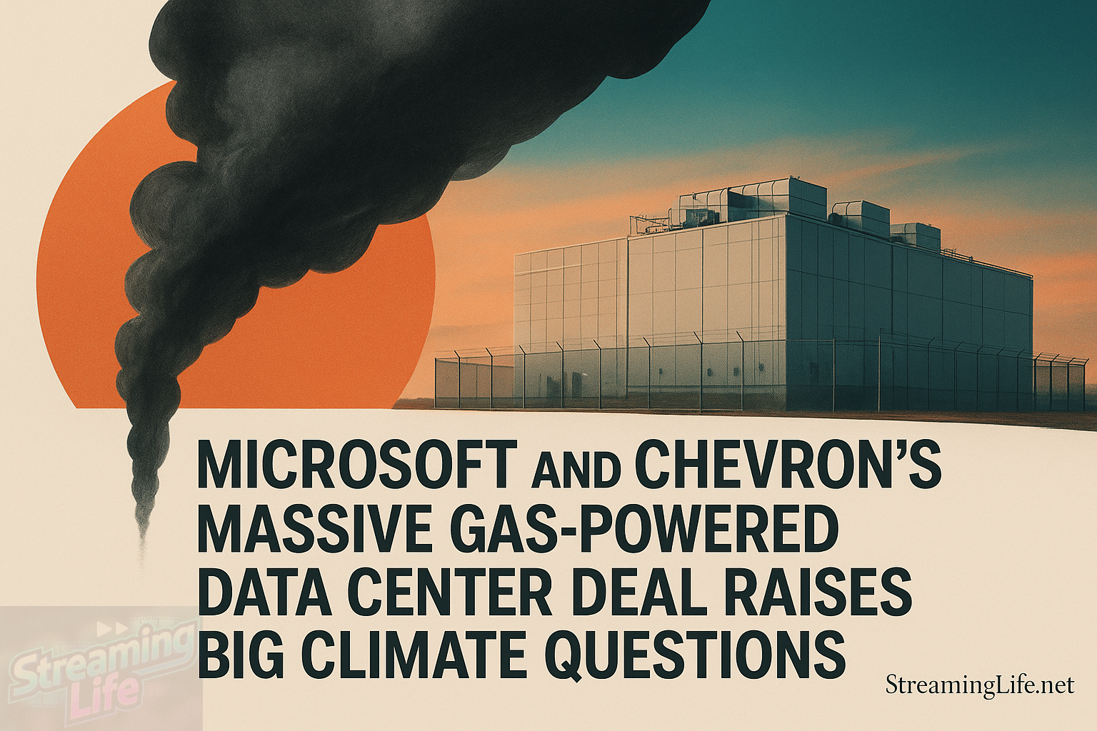 Microsoft and Chevron’s Massive Gas-Powered Data Center Deal Raises Big Climate Questions