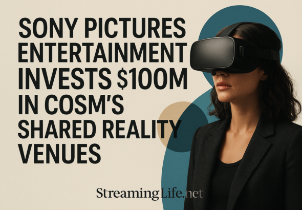 Sony Pictures Entertainment Invests $100M in Cosm’s Shared Reality Venues