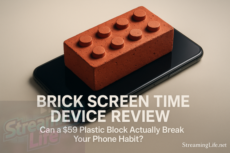 Brick Screen Time Device Review: Can a $59 Plastic Block Actually Break Your Phone Habit?