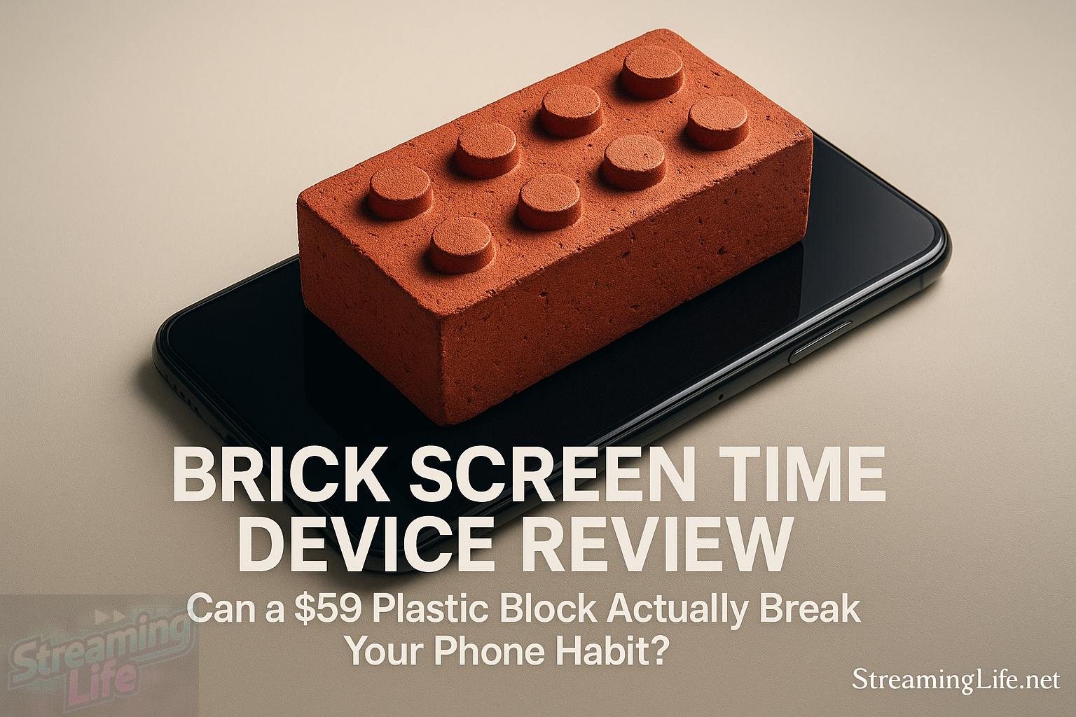 Brick Screen Time Device Review: Can a $59 Plastic Block Actually Break Your Phone Habit?