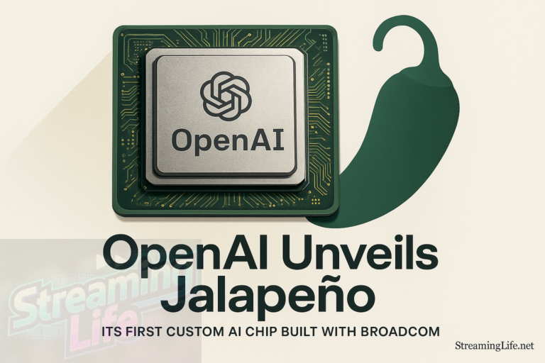 OpenAI Unveils Jalapeño, Its First Custom AI Chip Built With Broadcom
