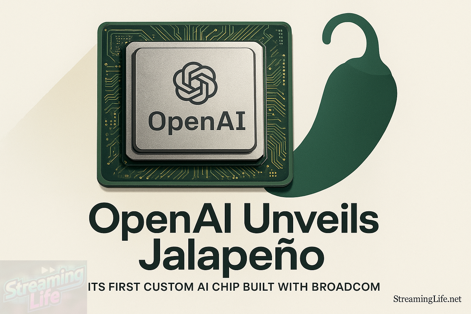 OpenAI Unveils Jalapeño, Its First Custom AI Chip Built With Broadcom