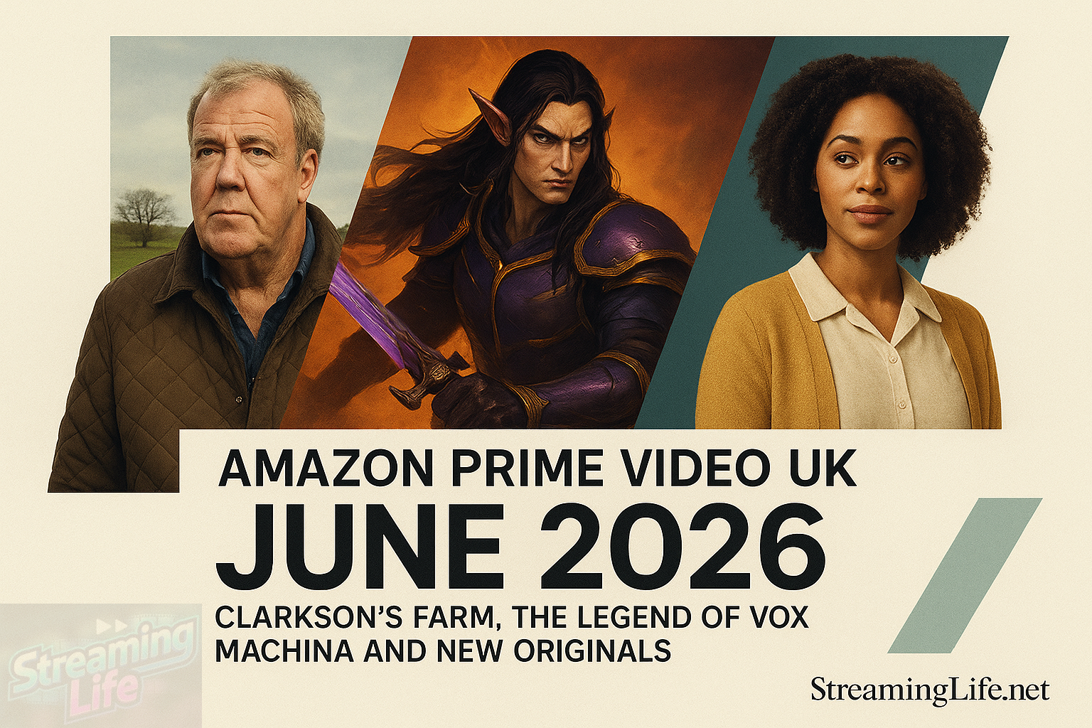 Amazon Prime Video UK June 2026: Clarkson’s Farm, The Legend of Vox Machina and New Originals