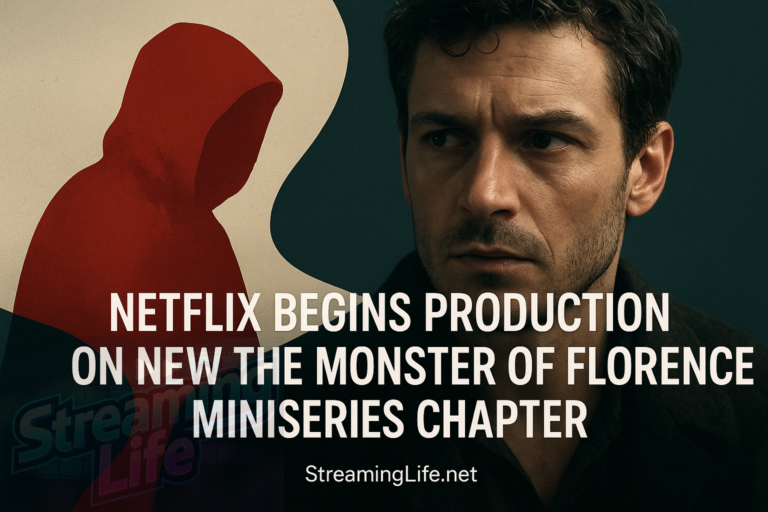 Netflix Begins Production on New The Monster of Florence Miniseries Chapter