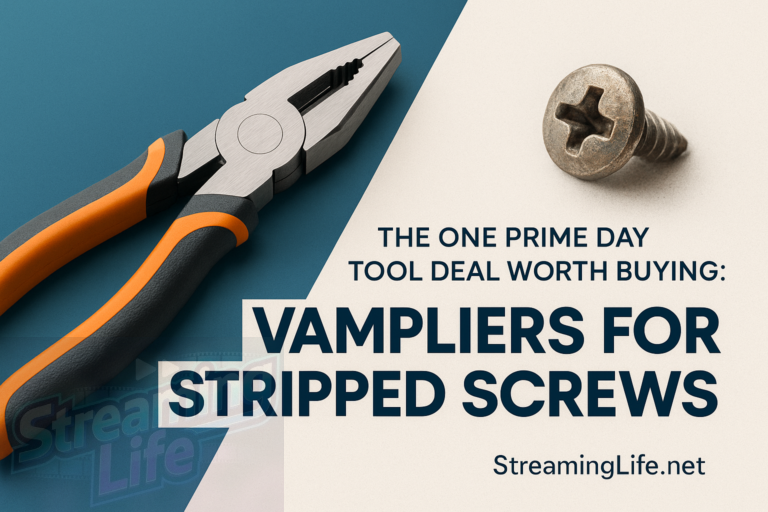 The One Prime Day Tool Deal Worth Buying: Vampliers for Stripped Screws